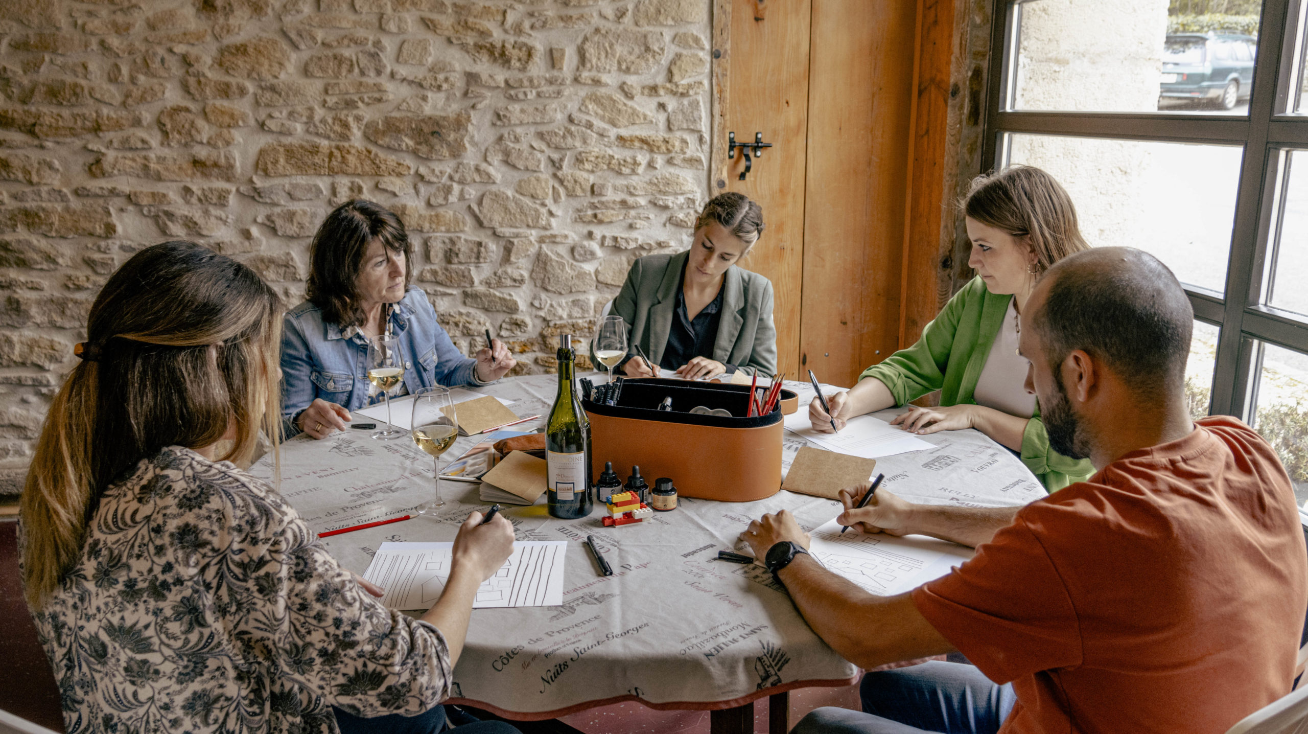 Esquisses et dégustation