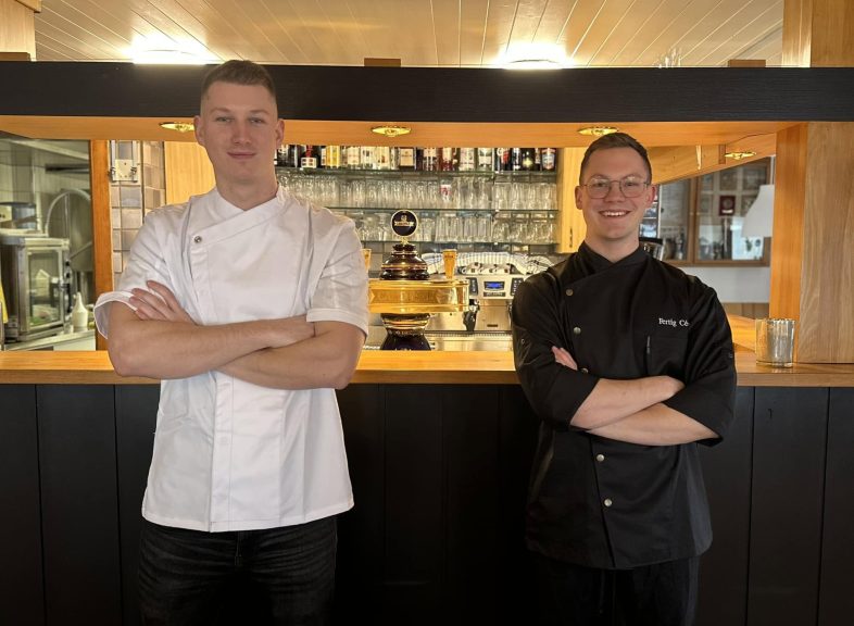 Manuel et Cédric Fertig, tenanciers de la Treille © La Treille