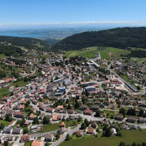Sainte-Croix, village © Drone Suisse