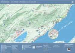 Grandson et environs - Plan de randonnées